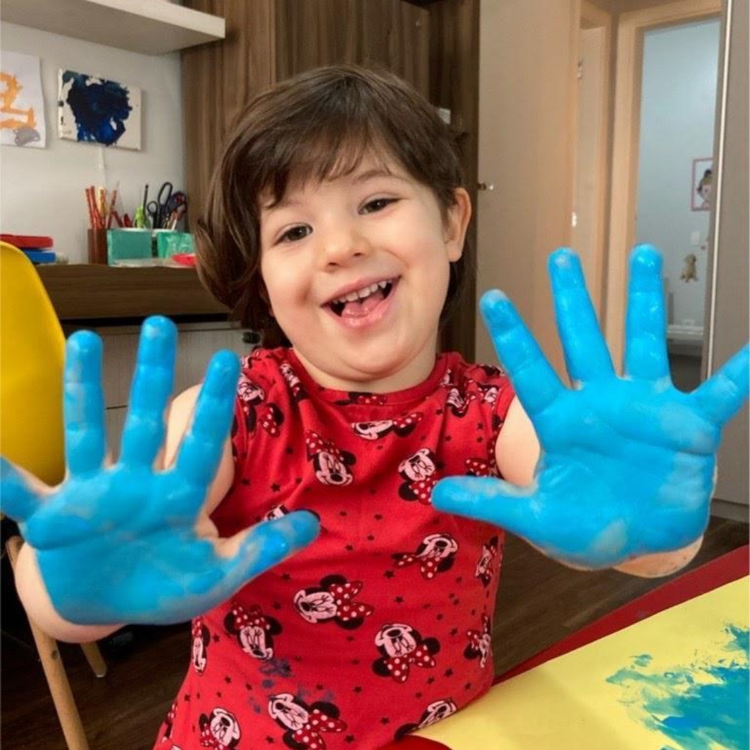 Kinder 3 fazendo Arte!