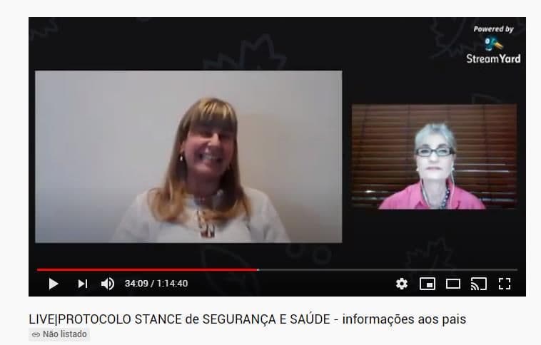LIVE: PROTOCOLO STANCE de SEGURANÇA E SAÚDE