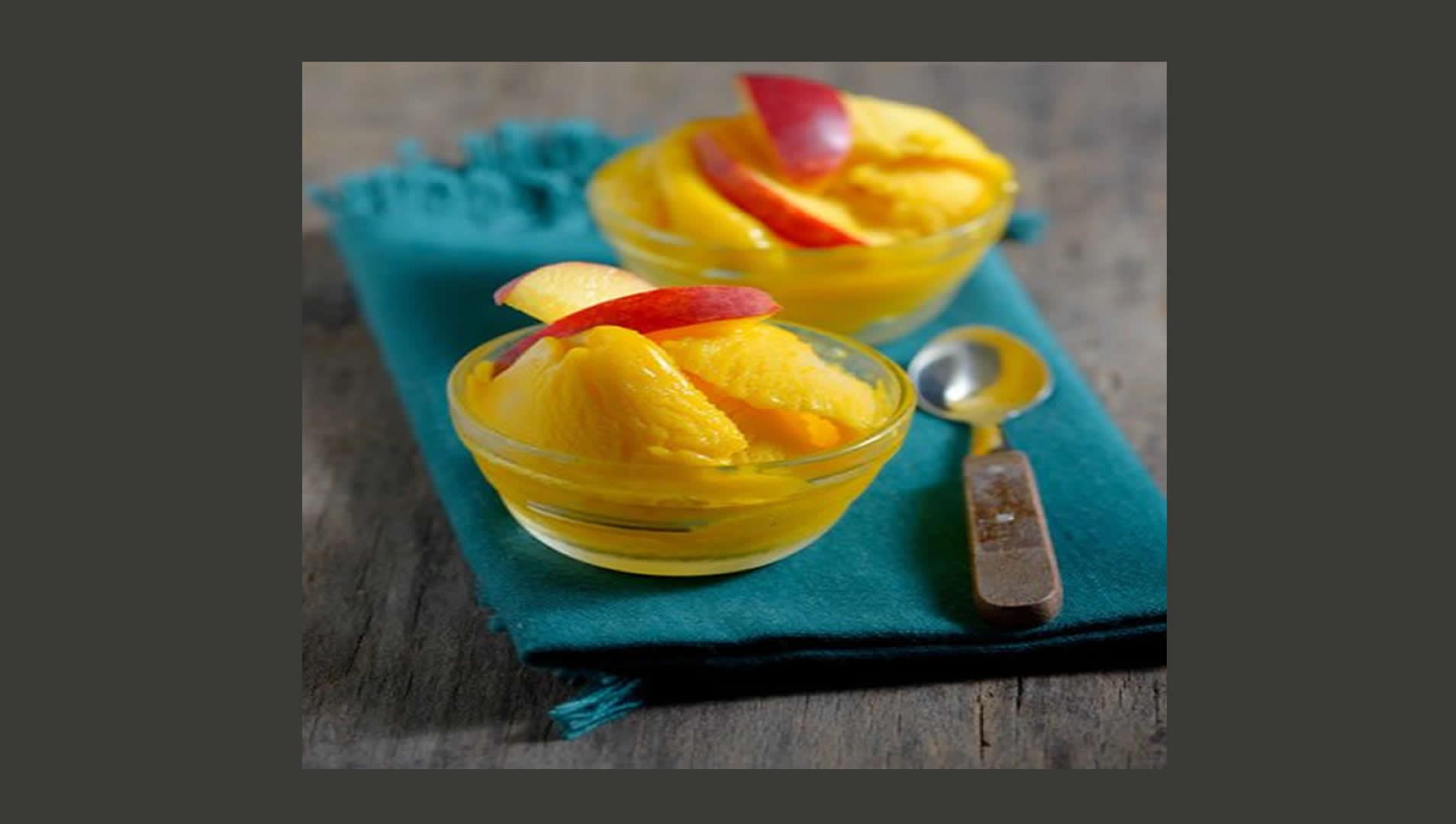 Frozen mango sorbet - Y1