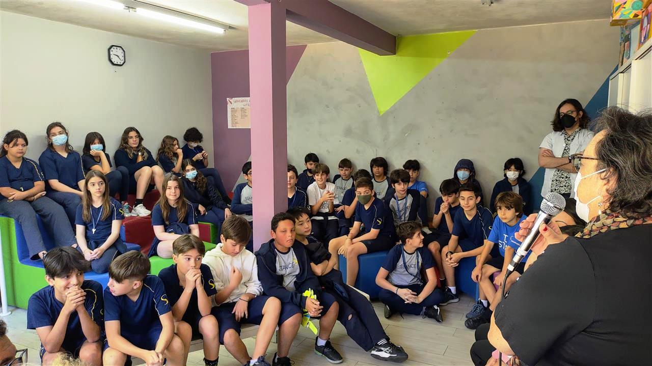 Visita da Associação Laramara à Stance